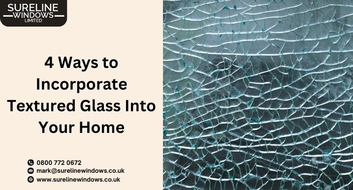 textured glass installation in East Sussex